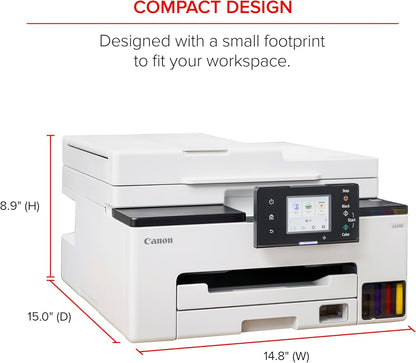 Canon 6171C002 MegaTank GX2020 Wireless All-in-One Printer