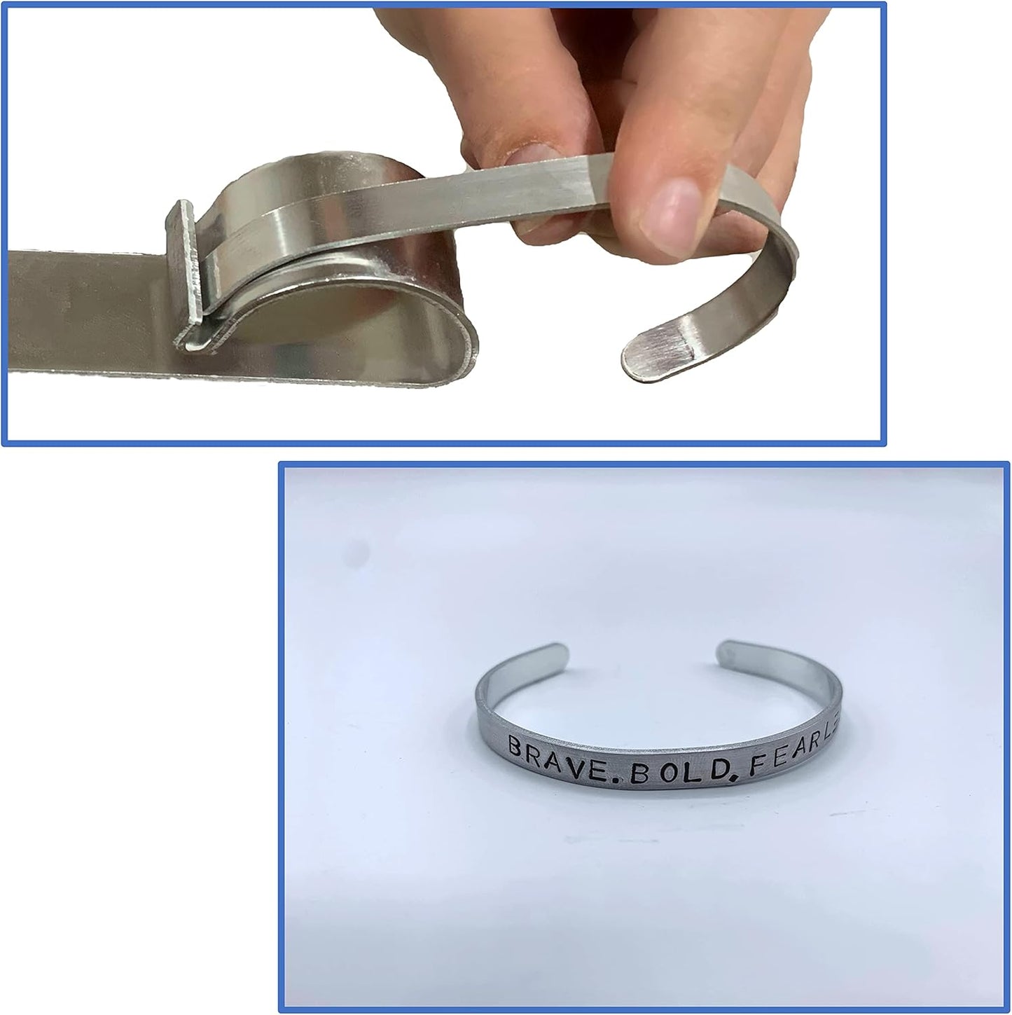 Zoom 1 Metal Stamping Bracelet Kit: Aluminum & Copper