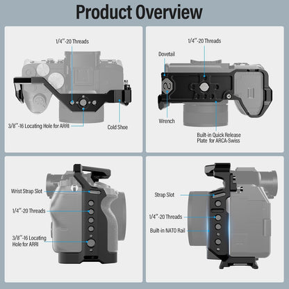 Sirui AM-A7-CT Camera Cage for Sony Alpha 7R V / Alpha 7 IV