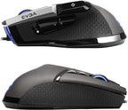 EVGA 903-W1-17GR-KR X17 Gaming Mouse Wired Customizable Grey