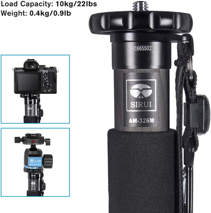 Sirui AM-326M Carbon Fiber Compact Travel Monopod
