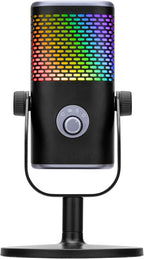 Thermaltake GSG-GSF-MCMTBK-01 GS50 RGB USB Pro-Grade Microphone