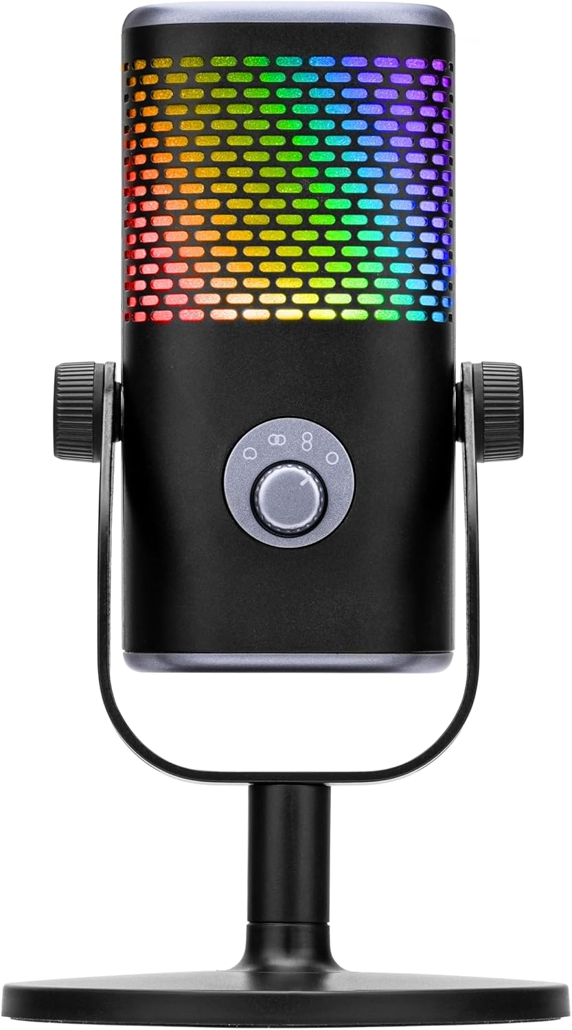 Thermaltake GSG-GSF-MCMTBK-01 GS50 RGB USB Pro-Grade Microphone
