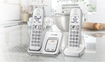 Panasonic KX-TGD532W DECT 6.0 Cordless Phone System