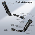 Sirui Sling Handgrip Adjustable NATO Clamp, DJI Gimbal Accessory