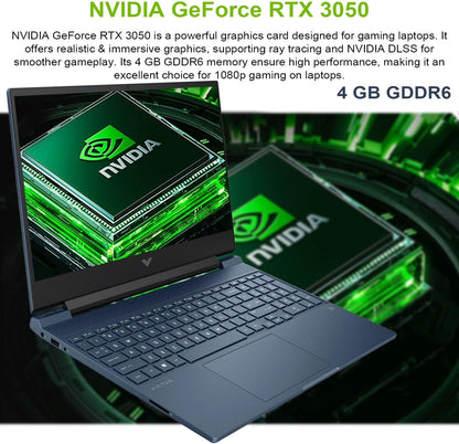 HP TPN-Q278_599J4AV Victus 15.6" RTX 3050 Gaming Laptop