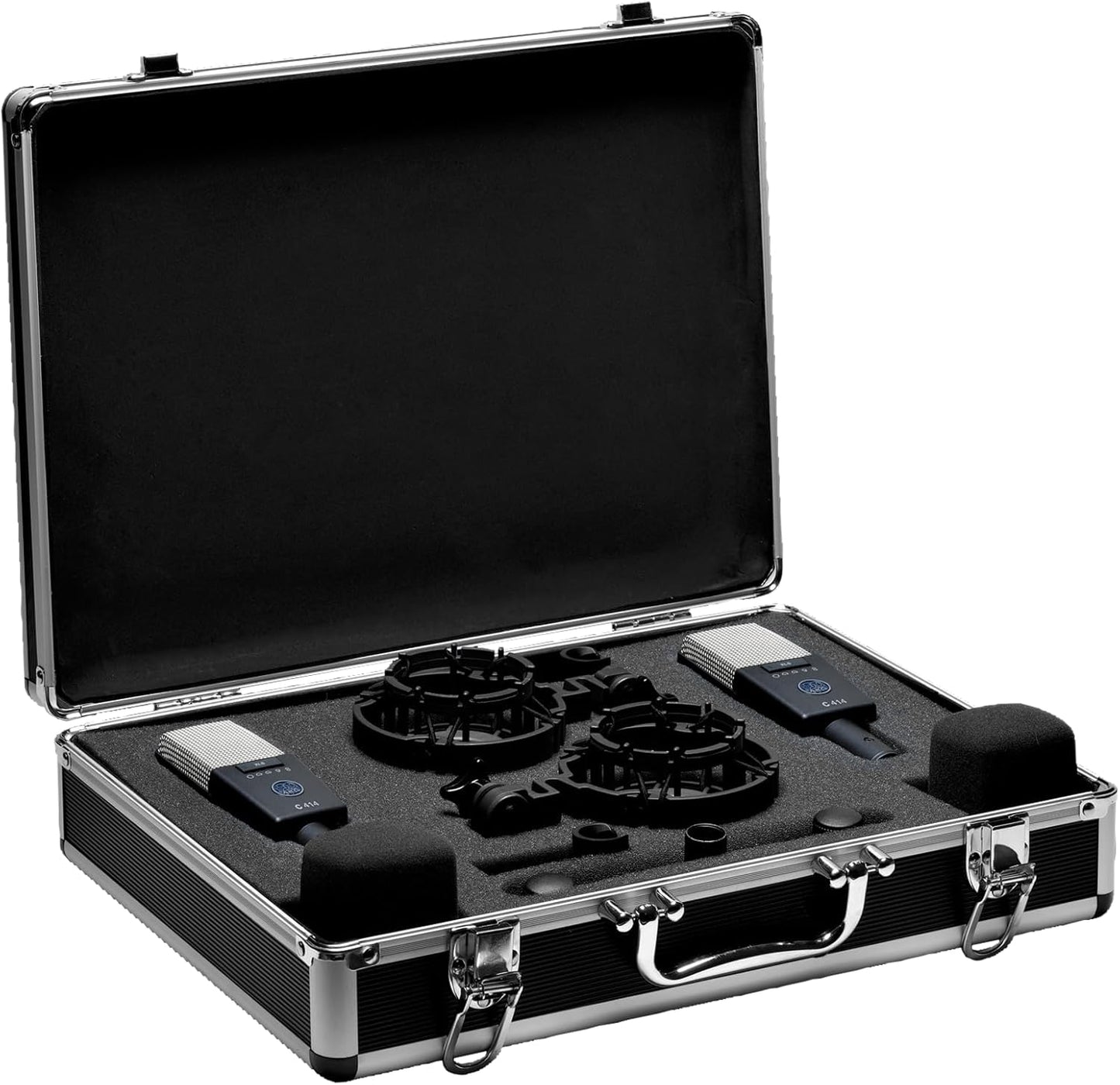 AKG 3059X00230 C414XLS Matched Pair Studio Condenser Microphone Set