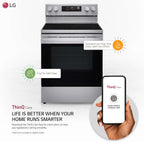 LG LSEL6333D Electric Range, 30 inch, Fan Convection, Air Fry
