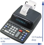 Sharp EL2196BL Two-Color Printing Calculator 3.7 Lines/Sec