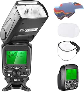 Neewer 90093036 2.4G Wireless HSS TTL Flash Kit