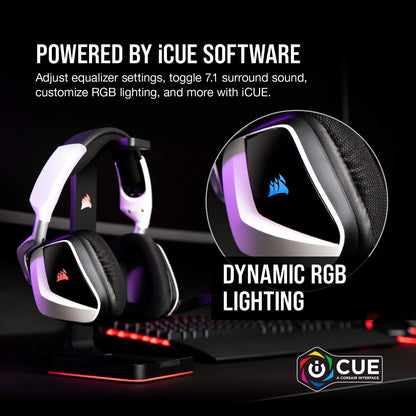 Corsair CA-9011202-NA VOID Elite Wireless Gaming Headset - White