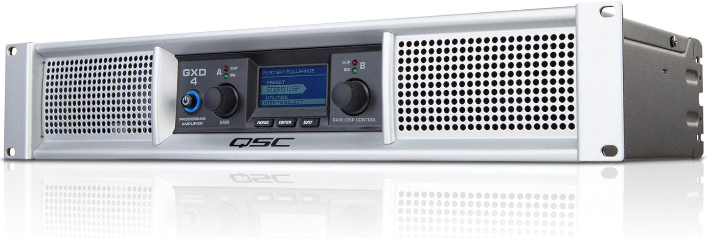 QSC GXD4 Class D Power Amplifier DSP