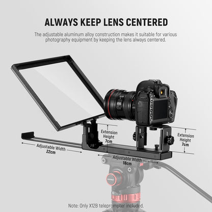 Neewer 10103656 Basics X12B Teleprompter 12"