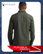 Spyder Men's Button Down Long Sleeve Tech Shirt