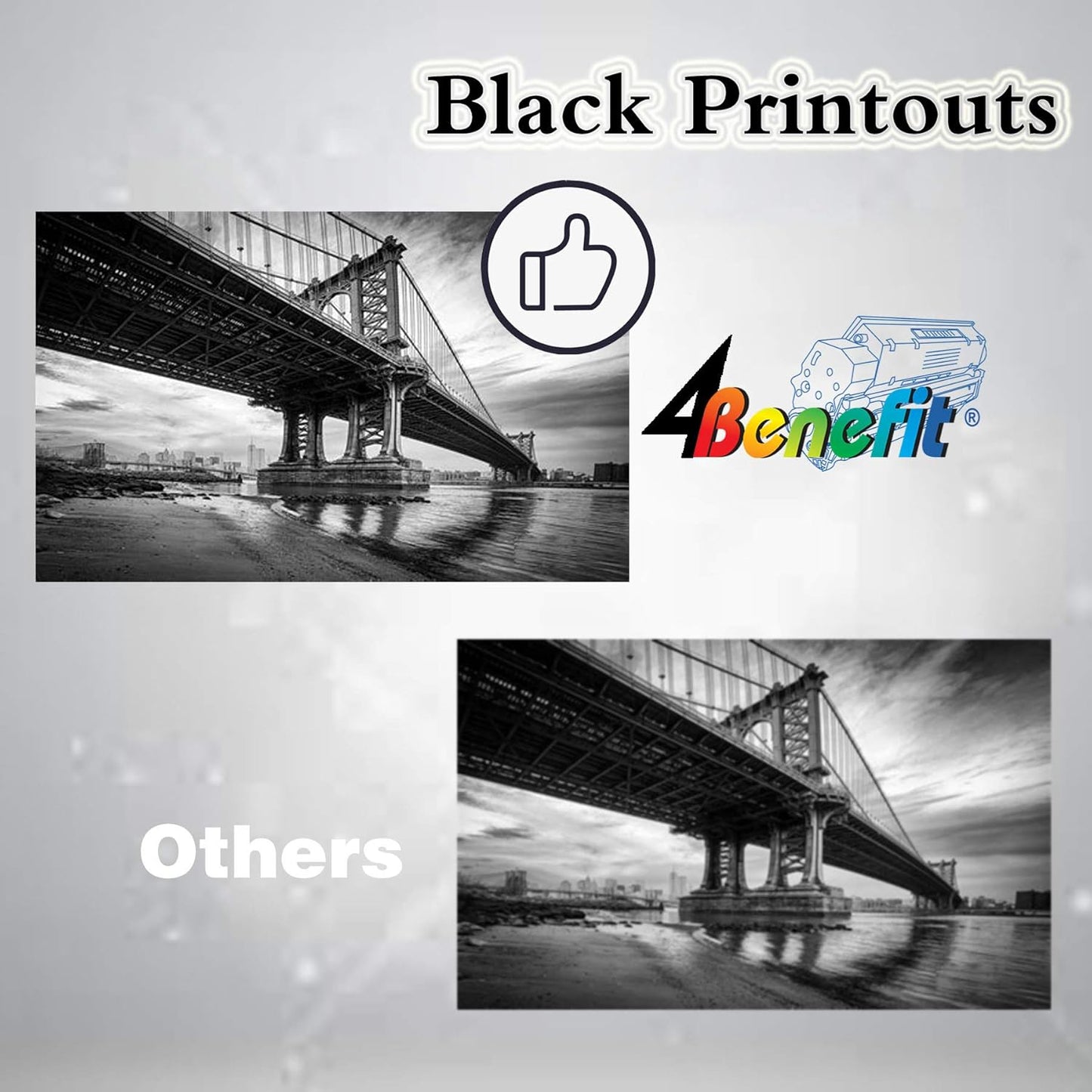 Dell 4B-BR-TN580 Compatible Toner Cartridge & Drum Unit