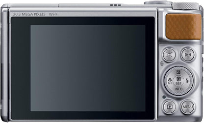 Canon 2956C001 PowerShot SX740 Silver Digital Camera 40x Zoom (Renewed)
