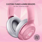 Razer Kraken BT Kitty Edition Bluetooth Gaming Headset Renewed