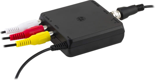 GE 34138 Compact RF Modulator Audio Video to TV