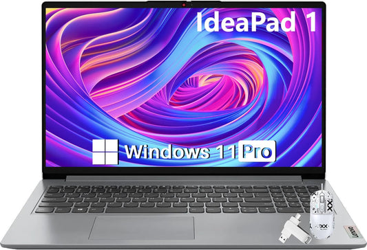Lenovo IdeaPad 1 AMD Athlon Silver 15.6" Laptop with USB Drive