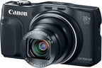 Canon 9338B001AA PowerShot SX700 HS WiFi Camera - Black