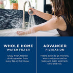 GE FXHTC Whole House Water Filter Replacement