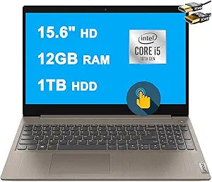 Lenovo Ideapad 3 15.6" Touchscreen Laptop i5 12GB/1TB Win10
