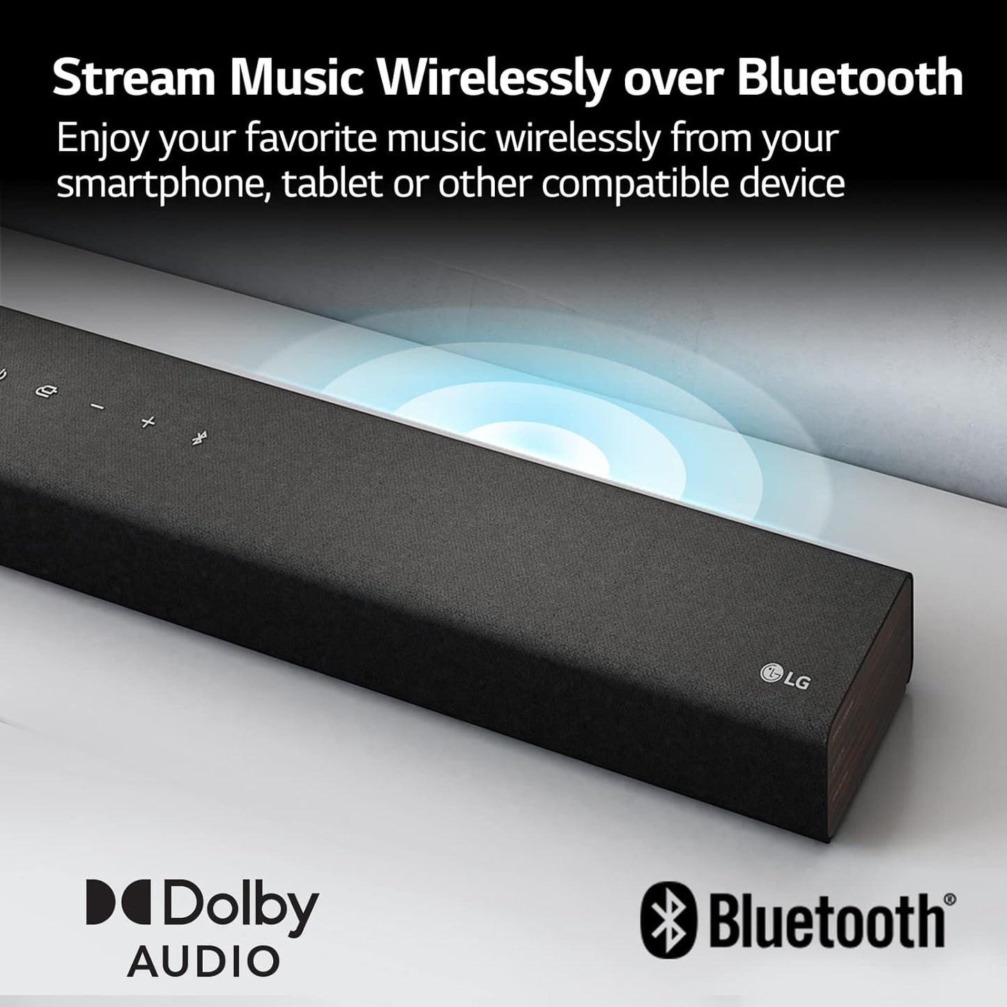LG S40Q 2.1 Channel Sound Bar with Subwoofer