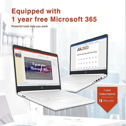 HP Stream 14 Laptop, 16GB RAM, 320GB Storage, Windows 11 + Office 365
