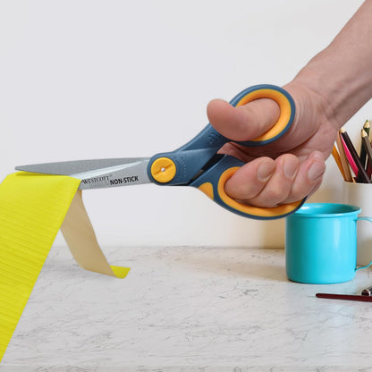 Westcott 15454 8" Titanium Non-Stick Scissors 3-Pack