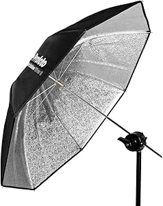 Profoto 100972 Shallow Silver Umbrella 33"