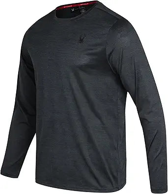 Spyder Men's Active Long Sleeve Workout Shirt