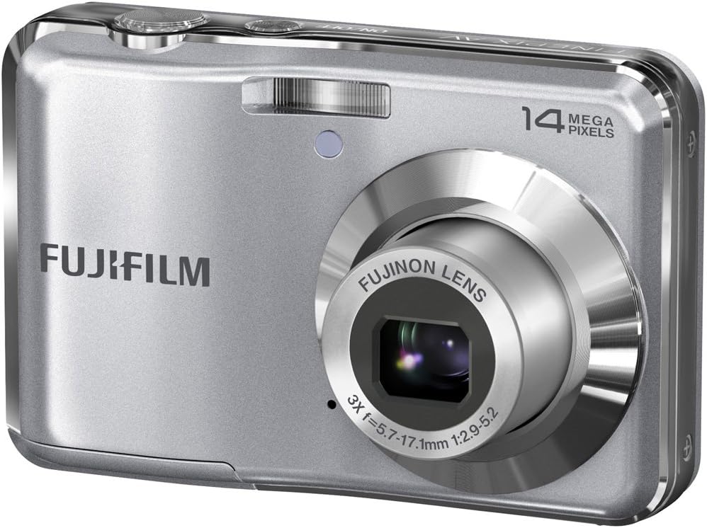 Fujifilm AV200 FinePix 14MP Digital Camera 3x Zoom (Silver)
