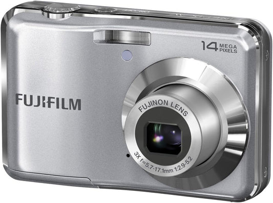 Fujifilm AV200 FinePix 14MP Digital Camera 3x Zoom (Silver)