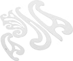Westcott FC-4 LetterCraft French Curve Set (Set of 4)