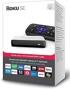 Roku 3900SE HD Streaming Media Player — main product image