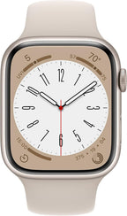 Apple MNVQ3LL/A Watch Series 8 45mm GPS Cellular (Renewed)