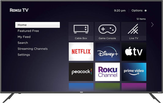 RCA RTRQ6522 65" 4K UHD Quantum Dot ROKU TV