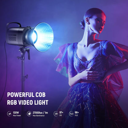 Neewer CB100C 130W RGB LED Video Light with APP Control