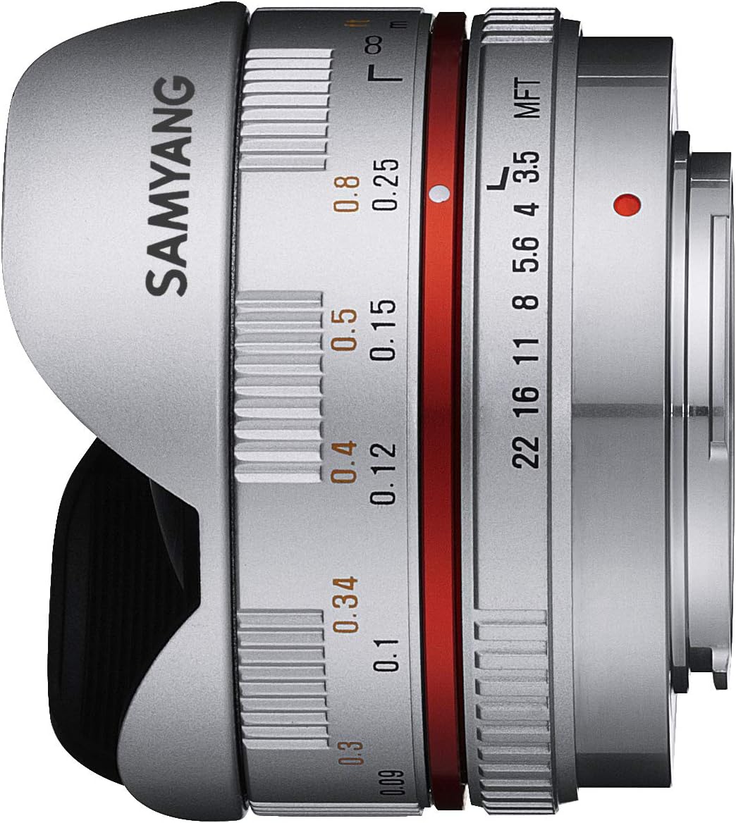 Samyang SY75MFTS-PO 7.5mm f/3.5 Fisheye Lens Micro Four Thirds
