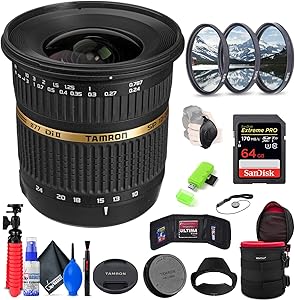 Tamron B001S-700 10-24mm Lens Sony Bundle