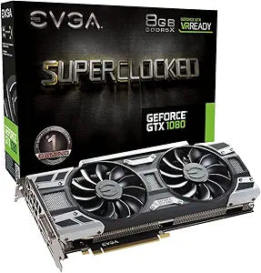 EVGA 08G-P4-6183-KR GeForce GTX 1080 SC Gaming Graphics Card — main product image