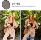 Neewer 10101680 67mm Color Lens Filter Set - 9 Pcs