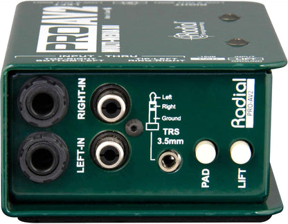 Radial Engineering R800 1115 ProAV2 Stereo Direct Box