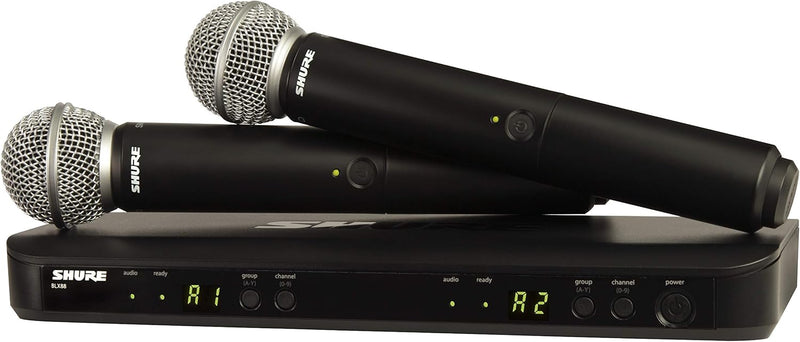 Shure BLX288/SM58-H10 Dual Wireless Vocal Microphone System — main product image