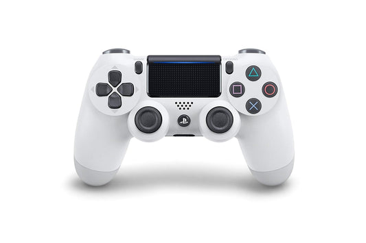 Sony DualShock 4 PlayStation 4 Controller Glacier White Renewed