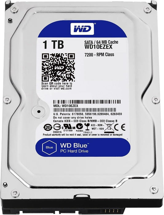 Western Digital WD10EZRZ 1TB Blue Desktop Hard Drive