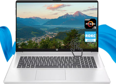HP 17-cp3055cl 17" Touchscreen Laptop 64GB RAM Bundle