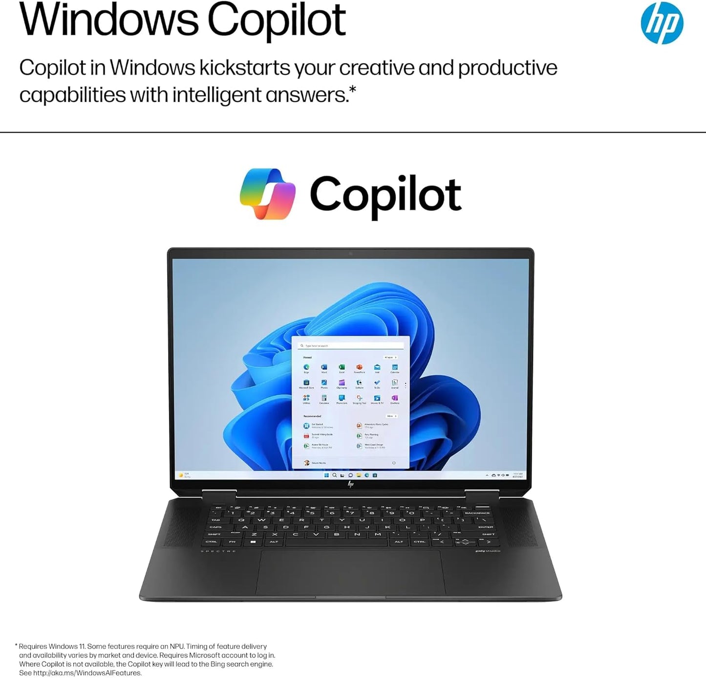 HP 16-AA0023 Spectre 2-in-1 OLED RTX 4050 Laptop