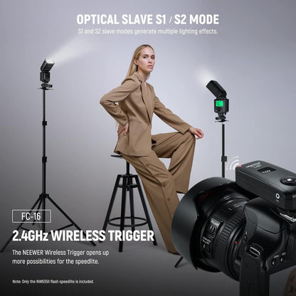 Neewer 10101910 NW635II-N TTL Speedlite Flash for Nikon