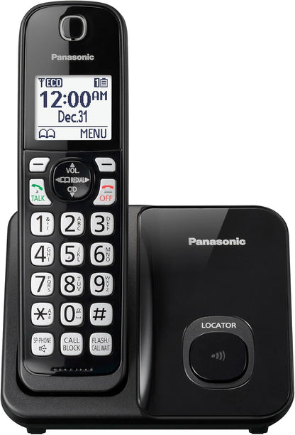 Panasonic KX-TGD610B Cordless Phone System with Call Blocking